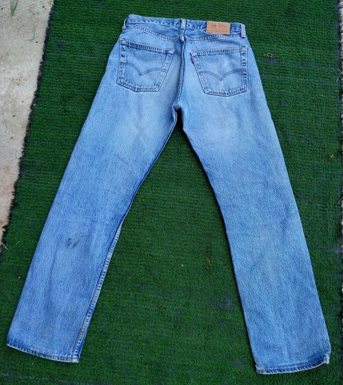 Levi's กางเกง ฟ้า แขนยาว Levi,s501 made in UK