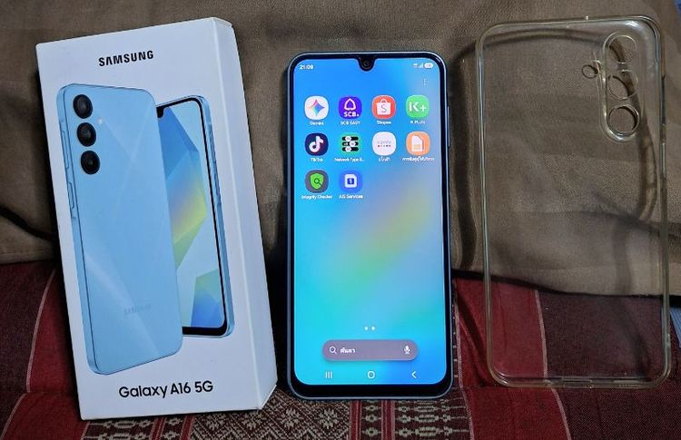 อื่นๆ น้อยกว่า 8 GB ขาย samsung A16 รุ่น 5G เครื่องไทย สภาพนางฟ้า