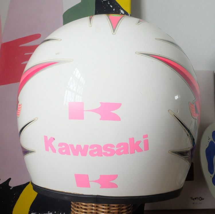Vintage Shoei FX-1 Troy Lee Designs Motocross Helmet Size L (59-60cm) สีขาว รูปที่ 5