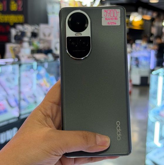 Oppo Reno10 5G สีดำ เครื่องศูนย์ สภาพสวยมาก จอ6.7นิ้ว แรม8รอม256 Dimensity7050 กล้อง64ล้าน(3ตัว) รูปที่ 2