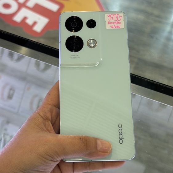 Oppo Reno8 Pro 5G สีเขียว(Glazed Green) เครื่องศูนย์ สภาพสวยมากๆ จอเบิร์น จอ6.7นิ้ว แรม12รอม256 กล้อง50ล้าน(3ตัว)🔥🔥 รูปที่ 2