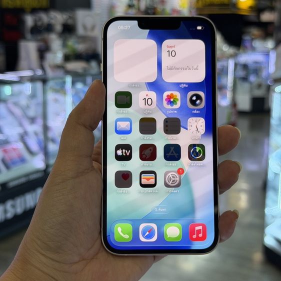 128 GB iPhone13 256GB สีชมพู เครื่องศูนย์ โมเดลTH สภาพสวยมากๆ🔥🔥