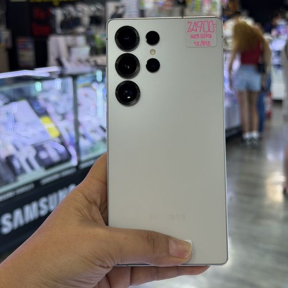 Samsung S25 Ultra 512GB Titanium Whitesilver เครื่องศูนย์ สภาพสวยมากๆ จอ6.9นิ้ว แรม12รอม512 Snap8 Elite กล้อง200ล้าน(4ตัว)ครบยกกล่อง🔥🔥 รูปที่ 3
