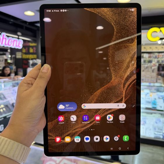 Samsung Tab S8 Plus WiFi with S-Pen สีดำ สภาพสวยมากๆ จอ12.4นิ้ว แรม8รอม128 Snap8 Gen1 เครื่องใช้งานดีเยี่ยม ครบยกกล่อง(พร้อมBook Coverของแท้)🔥🔥 รูปที่ 2