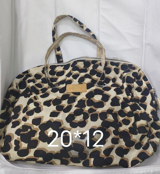 กระเป๋า See by Chloé สีเบจลายเสือดาวพร้อมหูจับคู่ รูปที่ 6