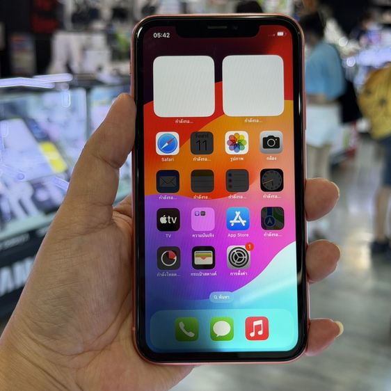 อื่นๆ 64 GB iPhone Xr 64GB สีส้ม เครื่องศูนย์ โมเดลTH ราคาเบาๆค่ะ😊😊