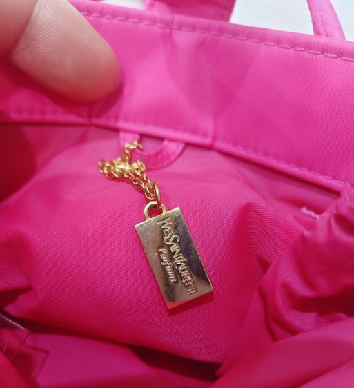 กระเป๋าเป้ YSL สะพายหลังสีชมพู รูปที่ 5