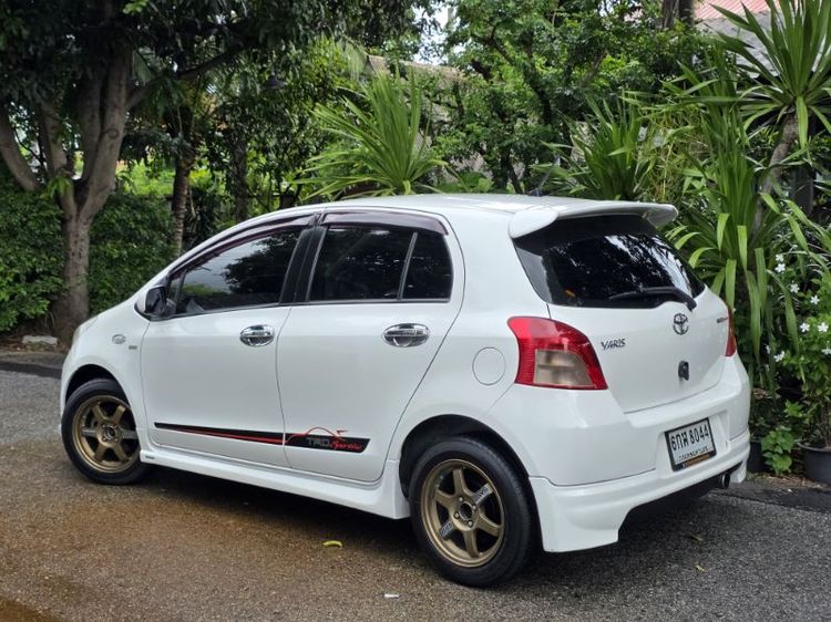 Toyota Yaris 2008 1.5 TRD Sportivo Sedan เบนซิน ไม่ติดแก๊ส เกียร์อัตโนมัติ ขาว รูปที่ 4