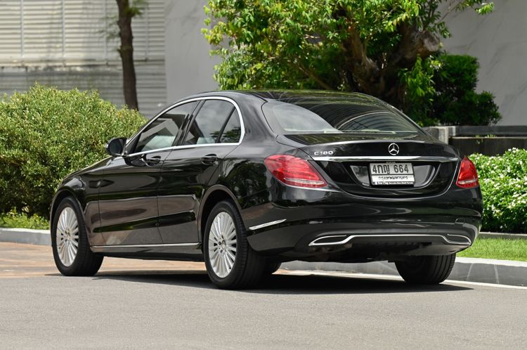 Mercedes-Benz C-Class 2015 C180 Sedan เบนซิน ไม่ติดแก๊ส เกียร์อัตโนมัติ ดำ รูปที่ 3
