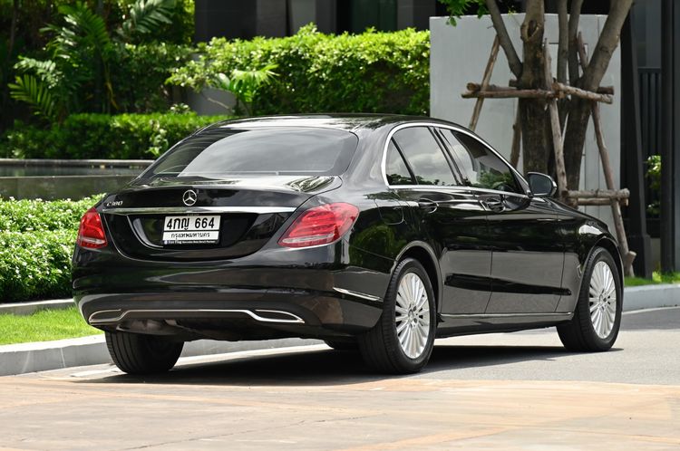Mercedes-Benz C-Class 2015 C180 Sedan เบนซิน ไม่ติดแก๊ส เกียร์อัตโนมัติ ดำ รูปที่ 4