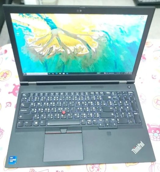 Top ThinkPad P15g2 i7-1185H  quadro RTX A2000 แรม 16 gb ssd 1 tb จอ 15 full hd คีไฟ วินแท้