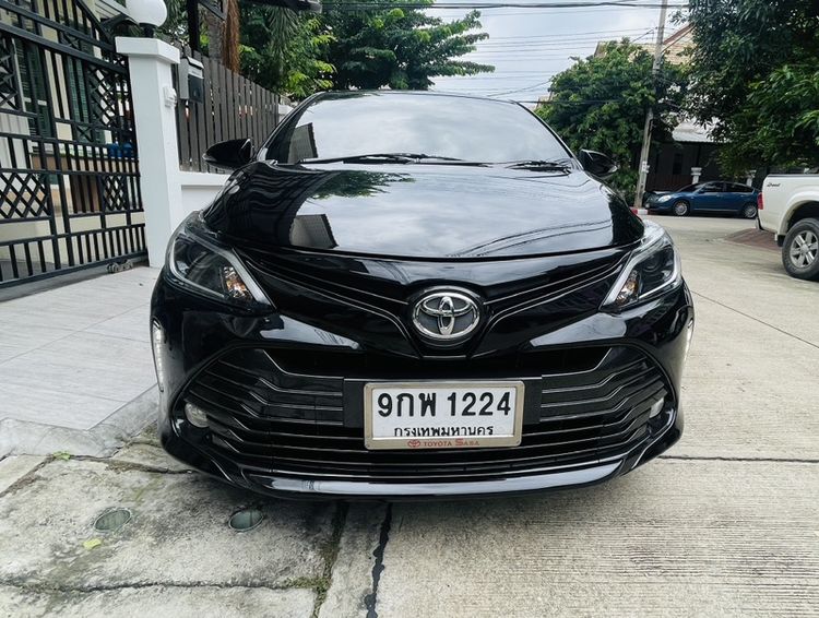Toyota Vios 2020 1.5 Mid Sedan เบนซิน เกียร์อัตโนมัติ ดำ