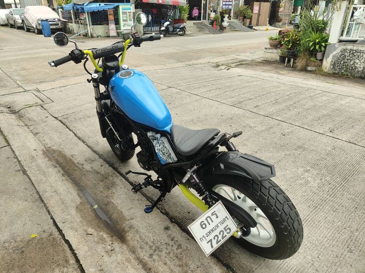🛵ยังไงก็ขาย rebel300 ปี 60 เครื่องดี สีสวย สตาร์ทมือ วิ่งน้อย3600โล เล่มชุดโอนครบ+เปลี่ยนถ่ายน้ำมันเครื่องฟรี ส่งฟรี30 ก.ม รูปที่ 7