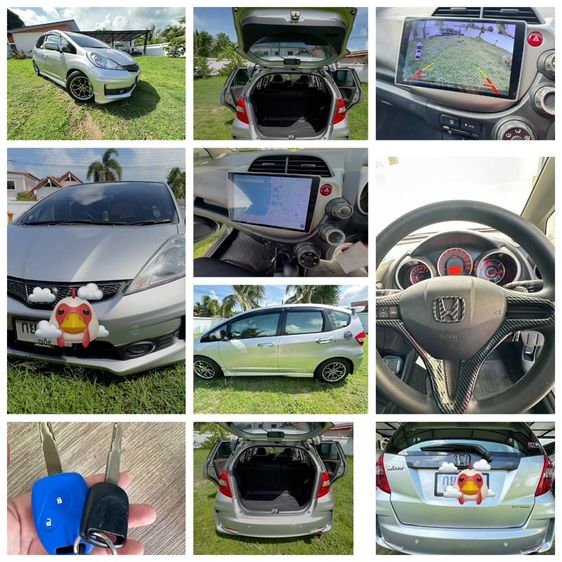 Honda Jazz 2013 1.5 SV Sedan เบนซิน ไม่ติดแก๊ส เกียร์อัตโนมัติ บรอนซ์เงิน