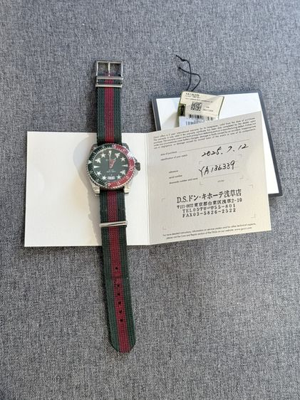 ส่งต่อนาฬิกาGucci Dive King Size (รหัส 136.3) ของแท้ 100% ครับแบรนด์/รุ่น: Gucci Dive Quartz (Case Size 40-41 mm) รูปที่ 4