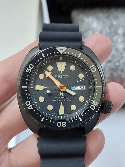 ดำ Seiko Turtle Black Limited Edition (สินค้าใหม่)