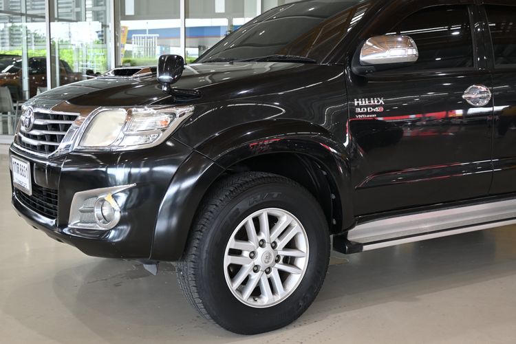 Toyota Hilux Vigo 2012 3.0 G Prerunner VN Turbo Pickup ดีเซล ไม่ติดแก๊ส เกียร์อัตโนมัติ ดำ รูปที่ 4