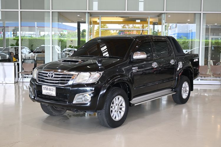 Toyota Hilux Vigo 2012 3.0 G Prerunner VN Turbo Pickup ดีเซล ไม่ติดแก๊ส เกียร์อัตโนมัติ ดำ รูปที่ 3