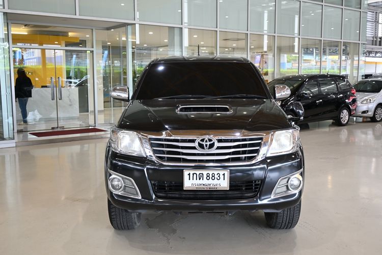 Toyota Hilux Vigo 2012 3.0 G Prerunner VN Turbo Pickup ดีเซล ไม่ติดแก๊ส เกียร์อัตโนมัติ ดำ รูปที่ 2
