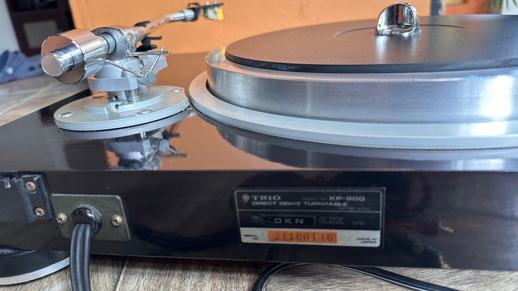 ขายเครื่องเล่นแผ่นเสียงTRIO KP-800(งานช่าง) รูปที่ 2