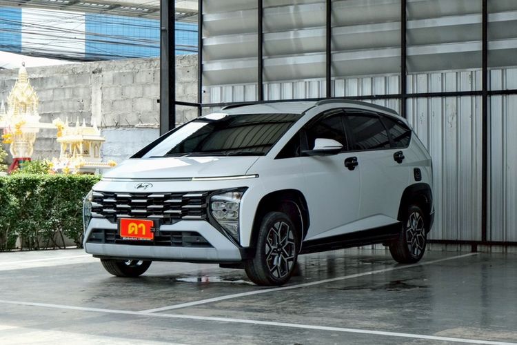 Hyundai Stargazer 2024 1.5 Smart 6 Utility-car เบนซิน ไม่ติดแก๊ส เกียร์อัตโนมัติ ขาว