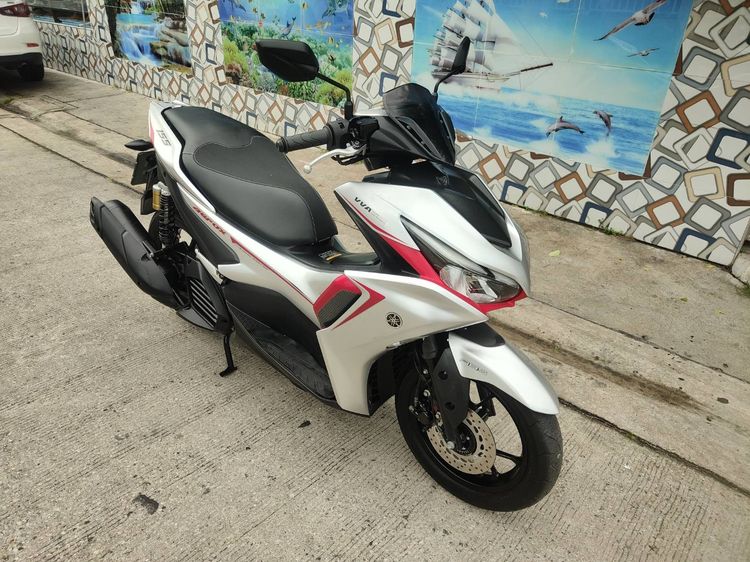 🛵ยังไงก็ขาย AEROX-ABS ปี 65 เครื่องดี สีสวย สตาร์ทมือ กุญแจรีโมท เบรคABS เล่มชุดโอนครบ+เปลี่ยนถ่ายน้ำมันเครื่องฟรี ส่งฟรี30 ก.ม รูปที่ 5