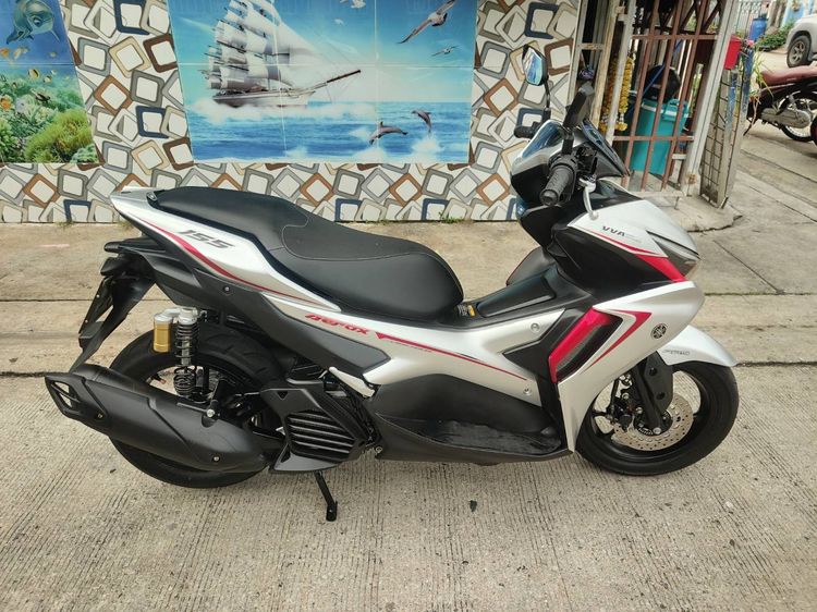 🛵ยังไงก็ขาย AEROX-ABS ปี 65 เครื่องดี สีสวย สตาร์ทมือ กุญแจรีโมท เบรคABS เล่มชุดโอนครบ+เปลี่ยนถ่ายน้ำมันเครื่องฟรี ส่งฟรี30 ก.ม รูปที่ 3