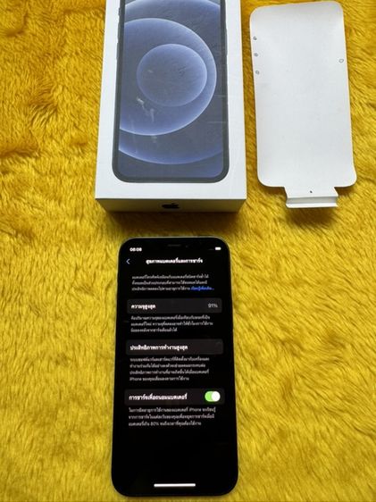 iPhone 12 Mini-128GB-แบตเเท้เดิมติดมากับเครื่อง รูปที่ 3