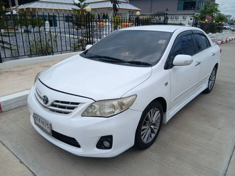 Toyota Altis 2011 1.8 E Sedan เบนซิน LPG เกียร์อัตโนมัติ ขาว
