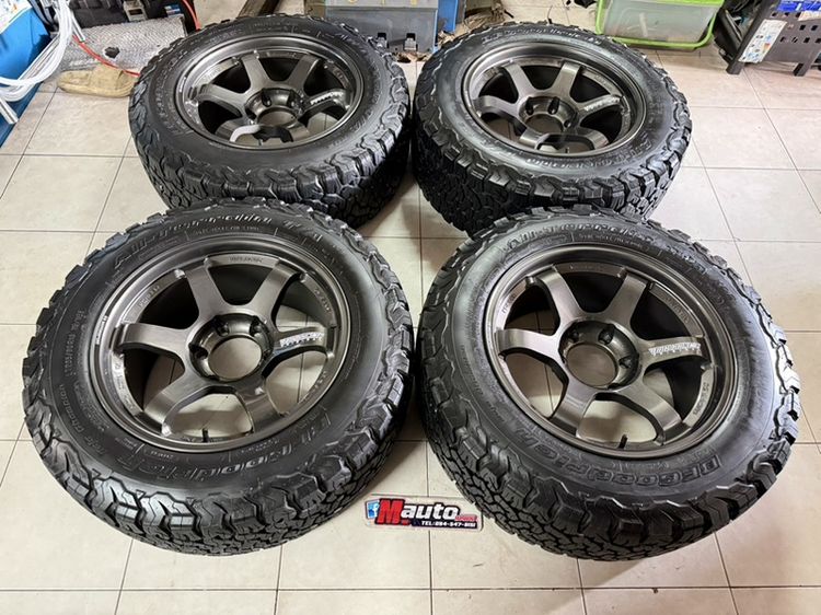 TE37SUV TH 18x9 6x139 พร้อมยางBF USA 265 60 18