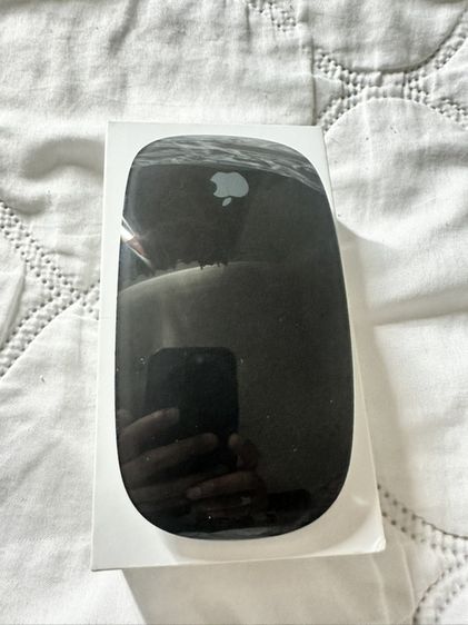 Magic Mouse สีดำ ไม่เคยใช้งาน ประกันยังเหลือ