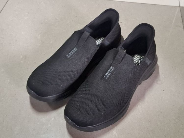 ขาย Skechers สเก็ตเซอร์ส รองเท้าผู้ชาย Men Slip-ins GOwalk Flex No Hands Walking Shoes - 216491-BBK