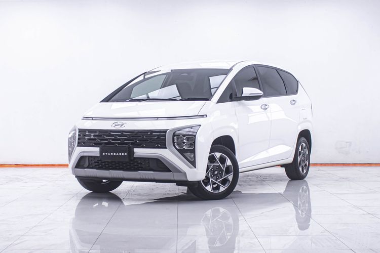 Hyundai Stargazer 2023 1.5 Smart 6 Utility-car เบนซิน ไม่ติดแก๊ส เกียร์อัตโนมัติ ขาว