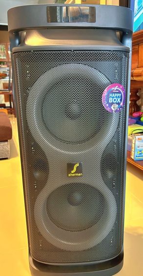อื่นๆ ลำโพงพกพา ลำโพง พร้อมไมโครโฟน Sherman APS-502 Speaker Black