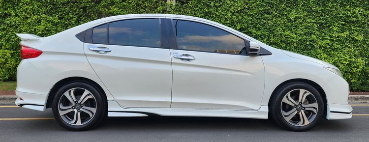 Honda City 2015 1.5 Sv i-VTEC Sedan เบนซิน ขาว รูปที่ 2
