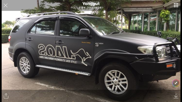 ดรัมเบรคหลัง โช็คหลังแท้ถอด  Toyota Fortuner หน้ายักษ์ ปี 2010