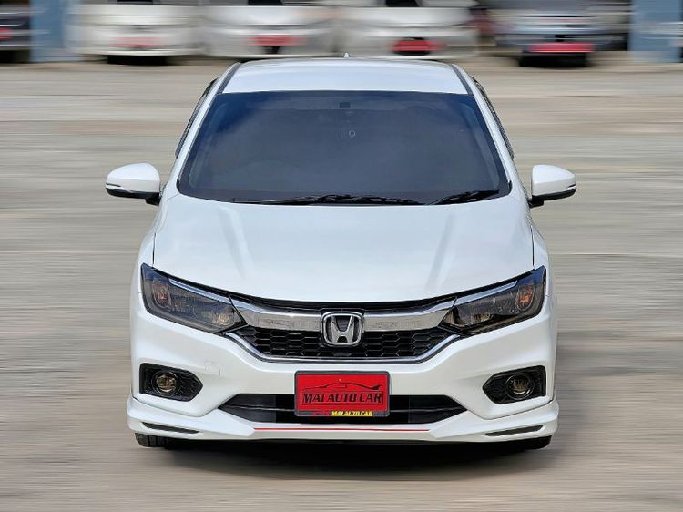 Honda City 2018 1.5 Sv Plus i-VTEC Sedan เบนซิน ไม่ติดแก๊ส เกียร์อัตโนมัติ ขาว รูปที่ 2