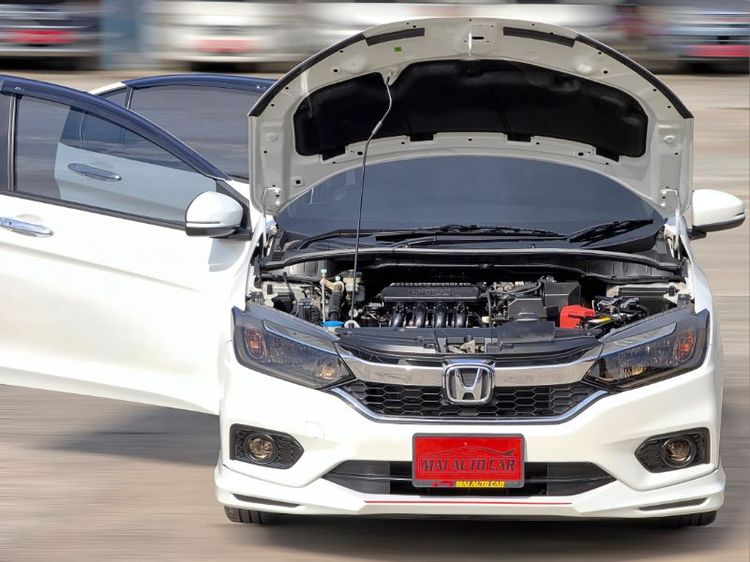 Honda City 2018 1.5 Sv Plus i-VTEC Sedan เบนซิน ไม่ติดแก๊ส เกียร์อัตโนมัติ ขาว รูปที่ 3