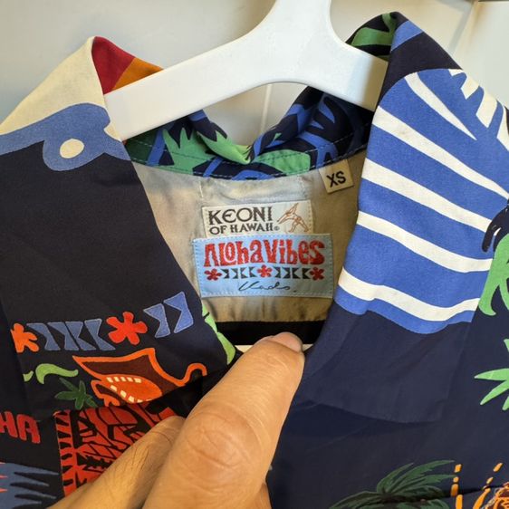 เสื้อฮาวาย KEONI OF HAWAII by sun surfRAYON 100%"ALOHA VIBES" KEONI OF HAWAII 2008 รูปที่ 4