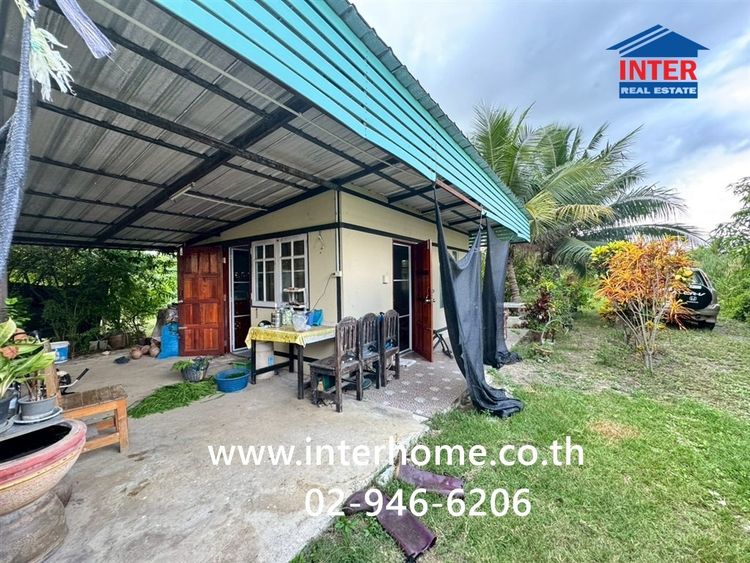 ที่ดิน + บ้านสวน 1 ชั้น 400 ตร.ว. ที่ดิน + บ้านสวน ใกล้ปั้มปตท.หนองเพรางาย นนทบุรี ถนนไทรน้อย-วัดต้นเชือก ถนนเลียบคลองสหกรณ์หมู่ที่ 2-4 รูปที่ 2