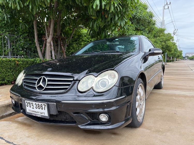 รถ Mercedes-Benz CLK-Class CLK240 สี ดำ