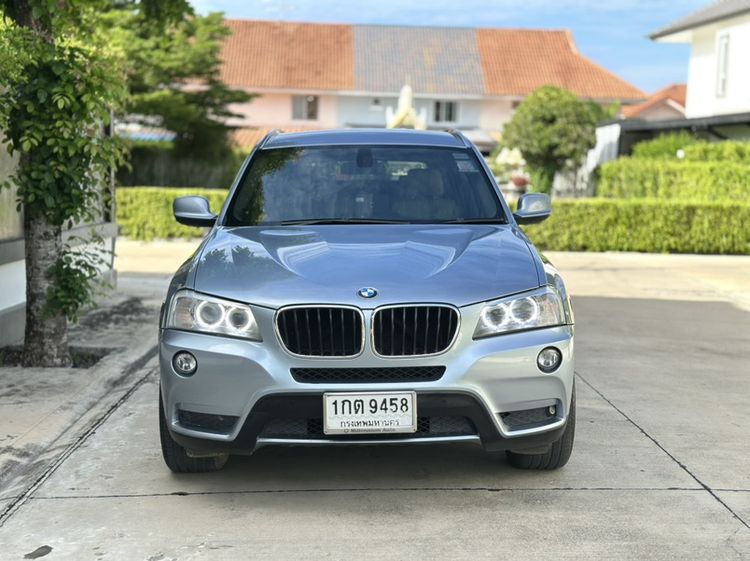 BMW X3 2013 2.0 xDrive20d Highline 4WD Utility-car ดีเซล เกียร์อัตโนมัติ ฟ้า รูปที่ 3