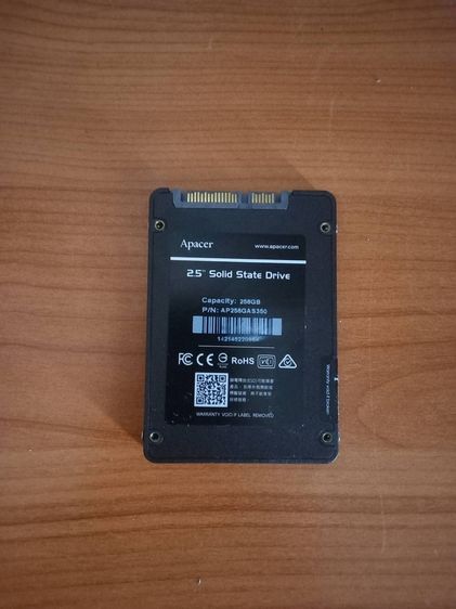 ขายฮาร์ดดิส SSD SATA 2.5  APACER 256GB AP256GAS350 รูปที่ 2