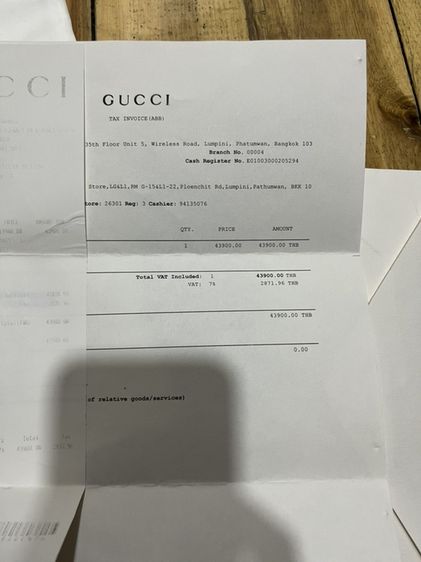 รองเท้า Gucci แท้ รูปที่ 6