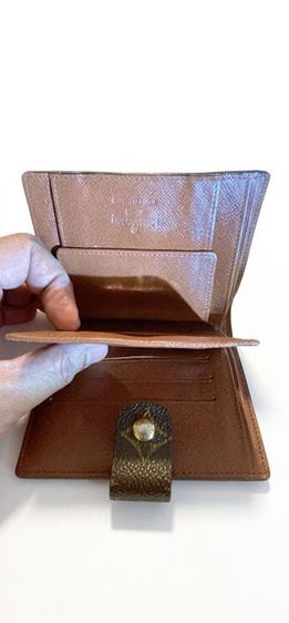 กระเป๋าสตางค์ LV Compact Wallet ลาย Monogram แท้ รูปที่ 3