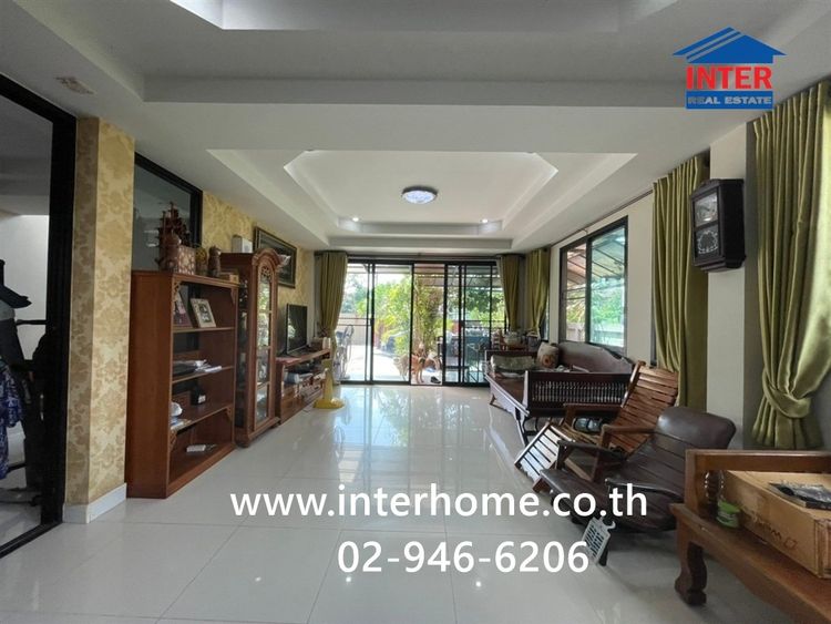 บ้านเดี่ยว 2 ชั้น 103 ตร.ว. บ้านเดี่ยว ใกล้สถานีรถไฟฟ้าBTS กม.4 ซอยรามอินทรา8 แยก 24 ถนนรามอินทรา ถนนลาดปลาเค้า เขตบางเขน กรุงเทพมหานคร รูปที่ 3