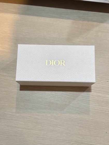 Dior CannageO S1f Square Glasses In Gold Frame With Light Blue Lens รูปที่ 5