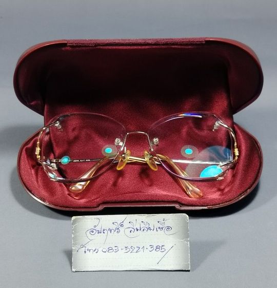 อื่นๆ แว่นสายตา แว่นตาวินเทจ  HOYA EJ-7 [HI-NI] Made in Japan สไตล์Eye Jewelry