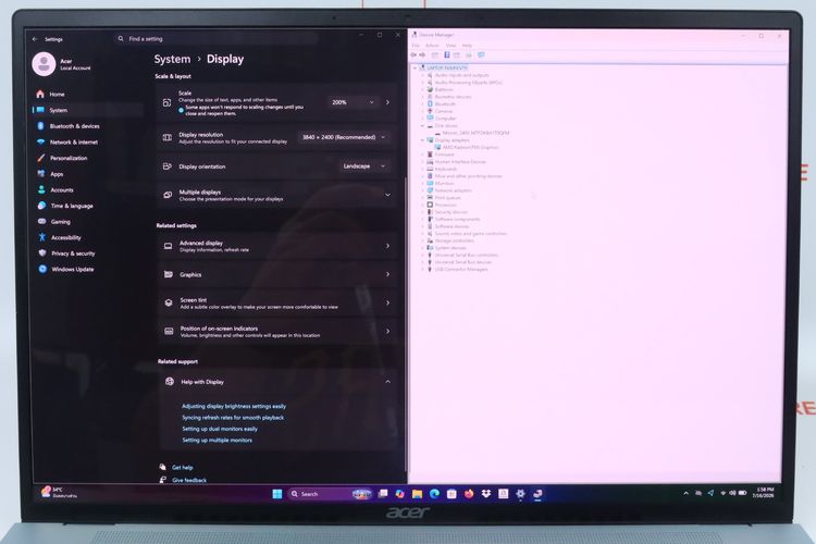ACER SWIFT EDGE Ryzen 5 6600U RAM16.1TB รูปที่ 2