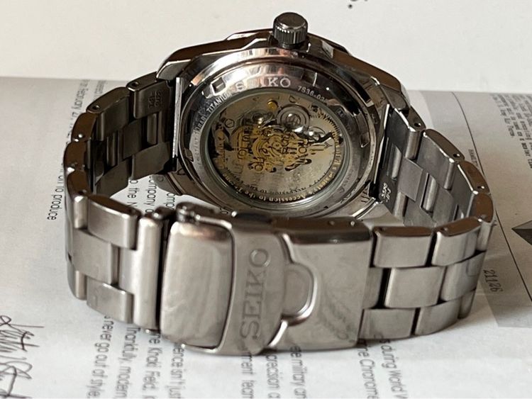 หายาก Seiko 60ปี ครองราชย์ Titanium Limited Edition รูปที่ 15